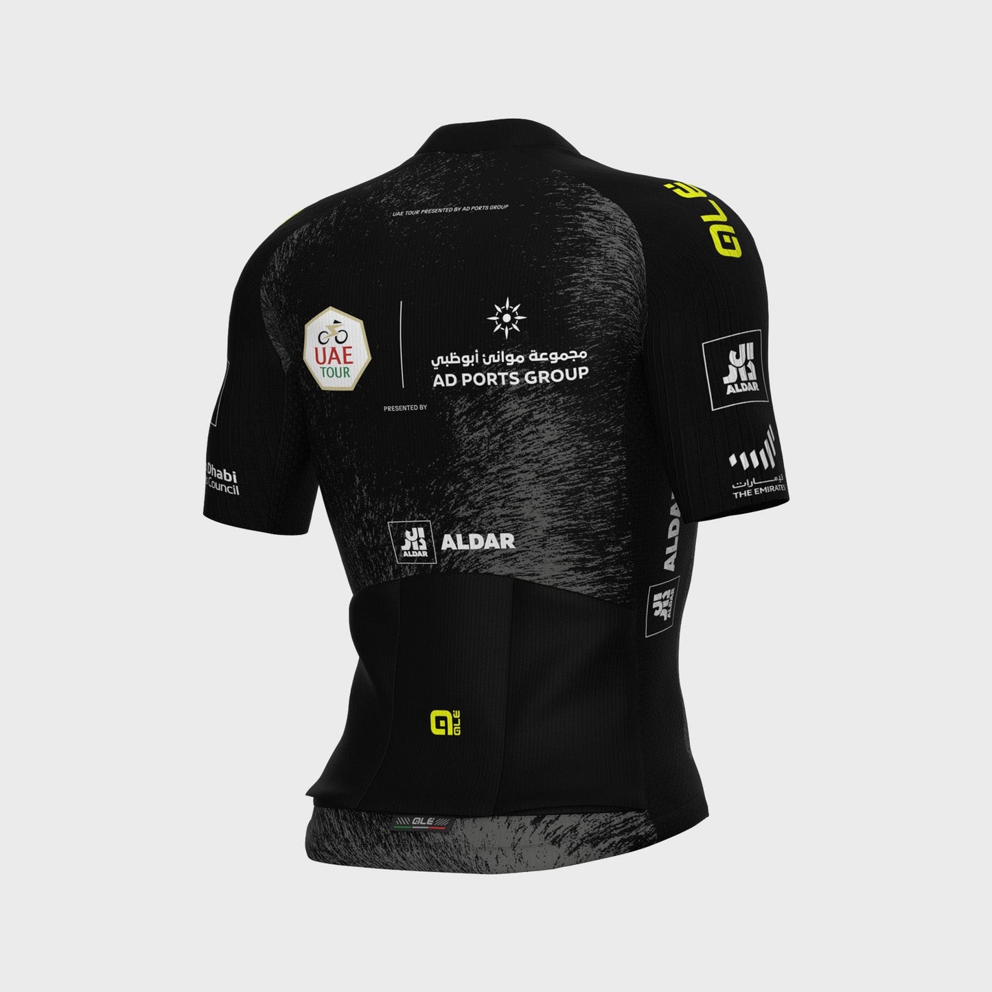 Men's UAE Tour Black Short Sleeve Jersey