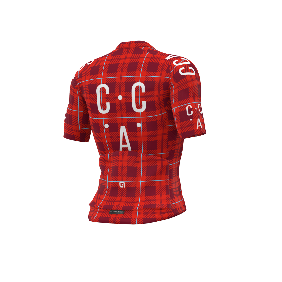 CCA 9043 Mens PRR Red Flannel Jersey