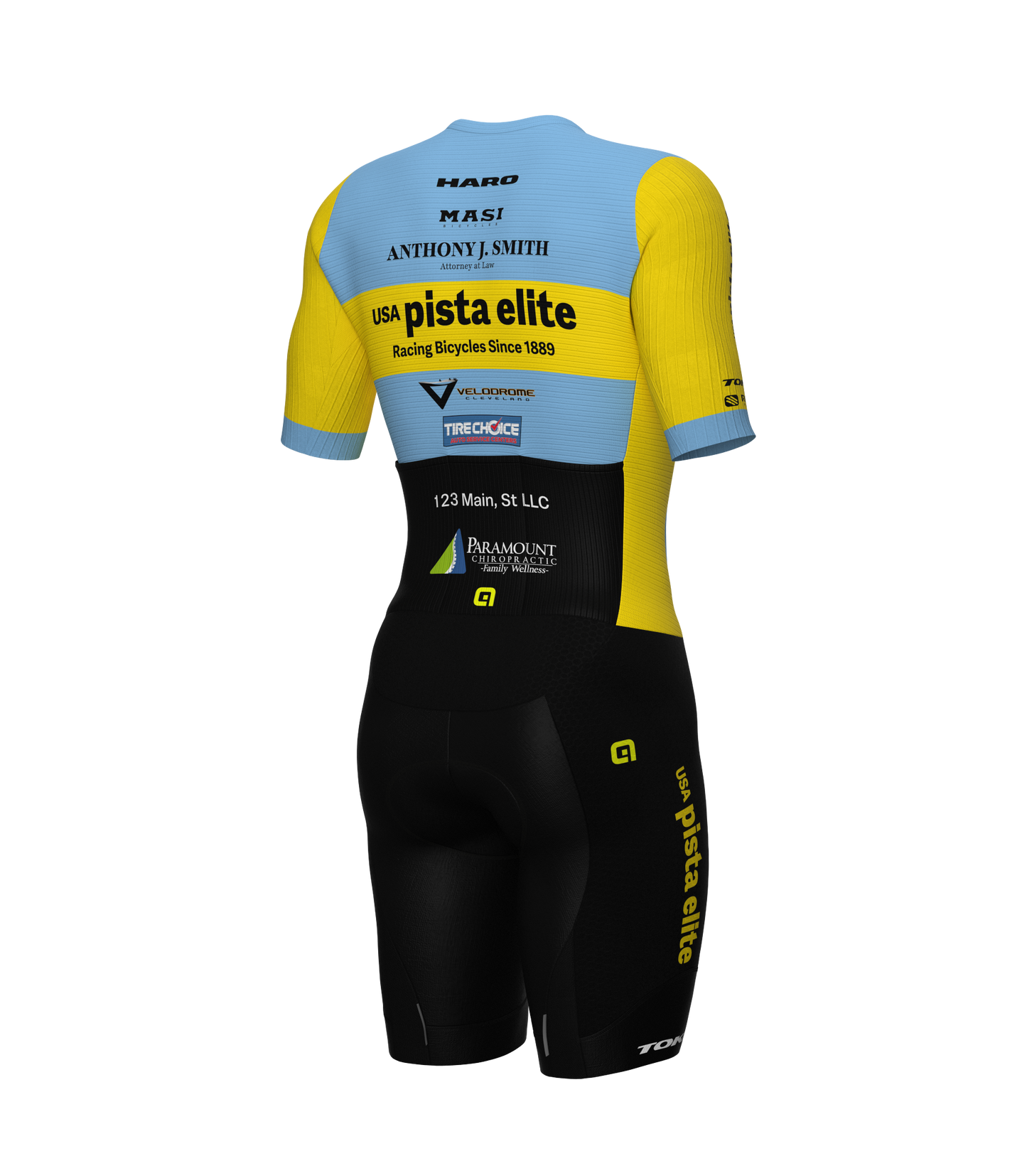 Pista Elite Strada SS Roadsuit - Men's