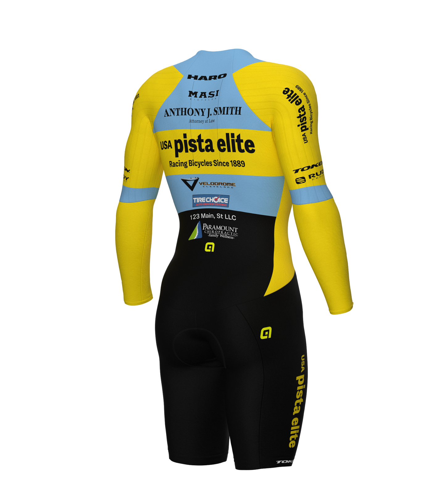 Pista Elite Strada LS Skinsuit - Men's