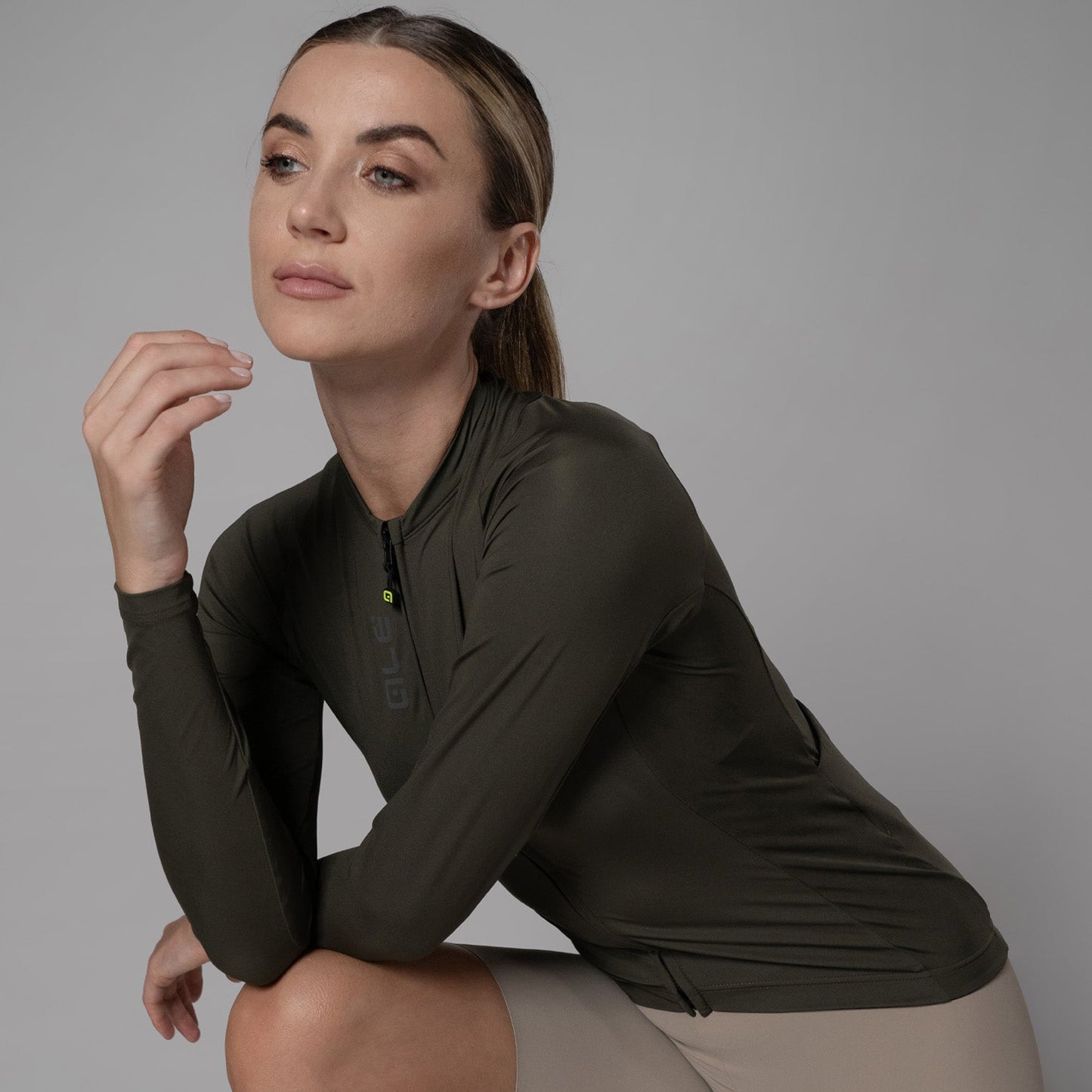 COLOR BLOCK LS WOMEN'S JERSEY