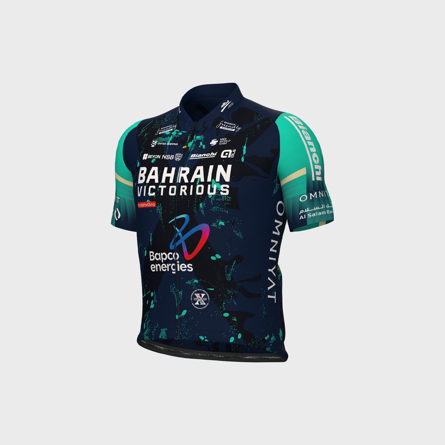 Men's Bahrain Victorious Short Sleeve Jersey