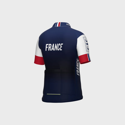 Kids' French Cycling Federation Short Sleeve Jersey