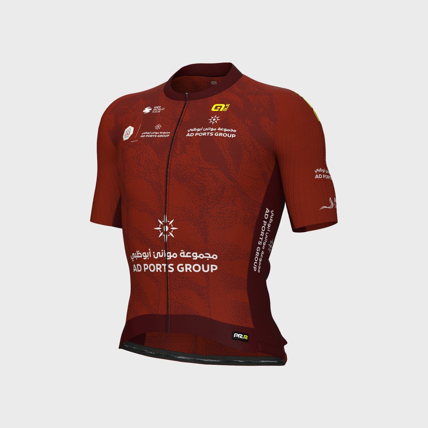 Men's UAE Tour Red Short Sleeve Jersey