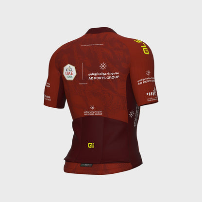 Men's UAE Tour Red Short Sleeve Jersey
