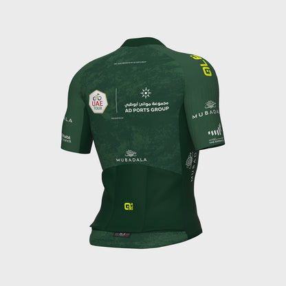 Men's UAE Tour Green Short Sleeve Jersey