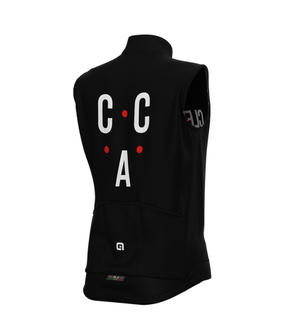 CCA Wind Race Vest w/ Pockets - Men - Black
