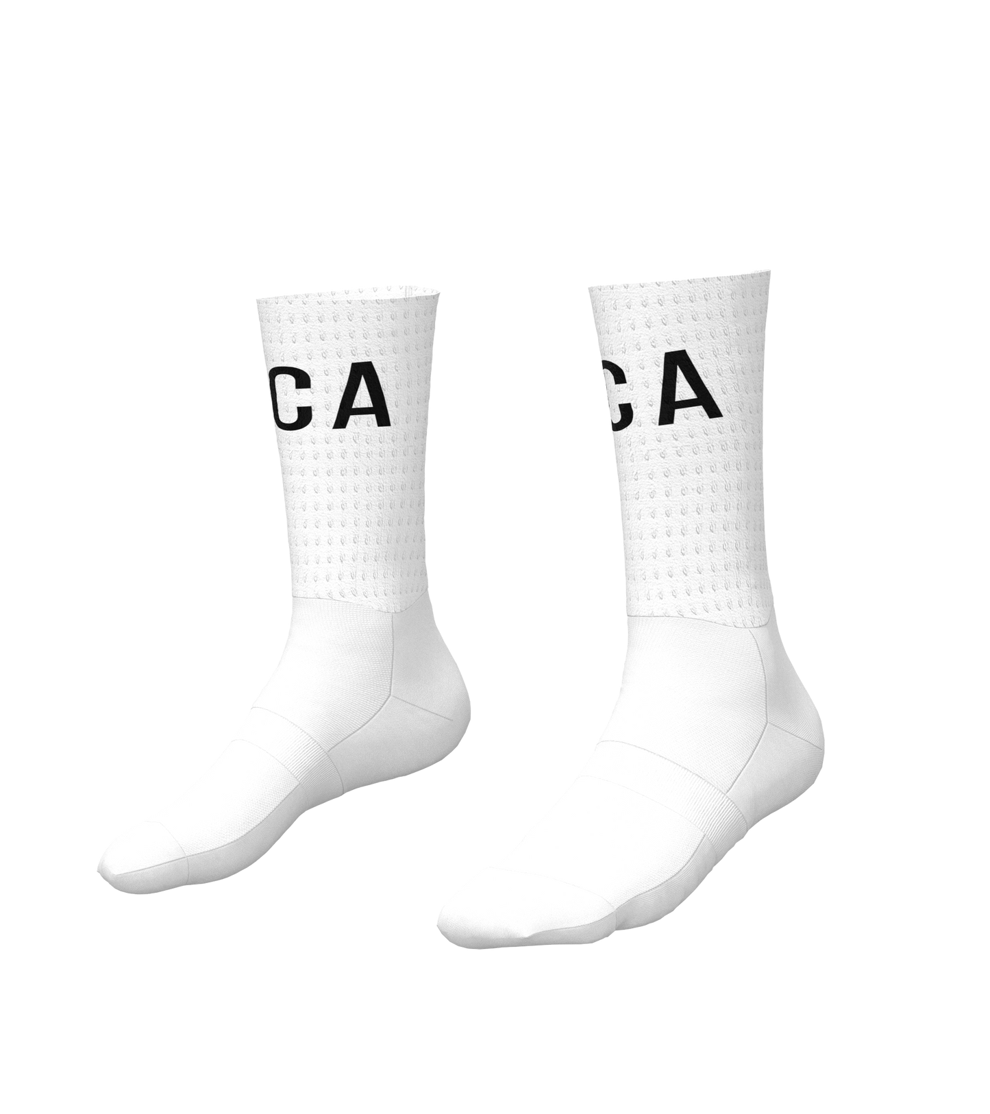 CCA 6703 Aero 21cm Sock White