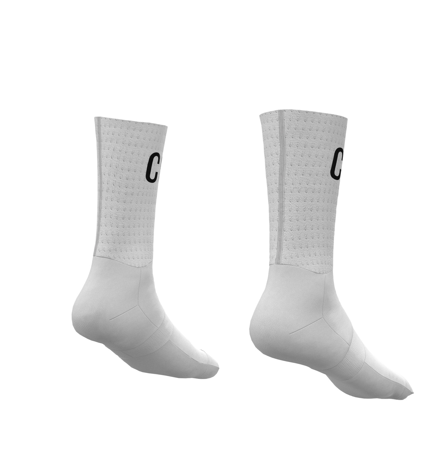 CCA 6703 Aero 21cm Sock White