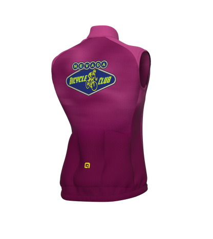 Nevada Bicycle Club 6038 Windproof Comfort Fit Vest - Women