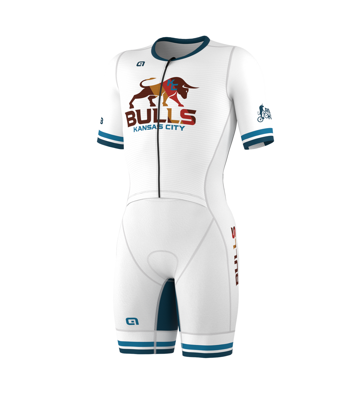 Raging Bulls 8250 Men Triathlon Strada SS Skinsuit
