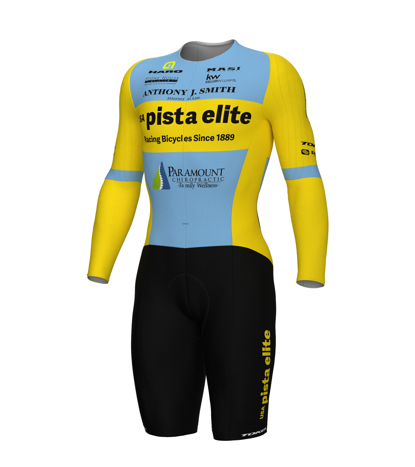 Pista Elite Strada LS Skinsuit - Men's